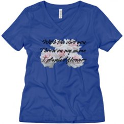 Ladies Relaxed Fit V-Neck Tee