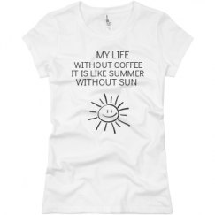 Ladies Slim Fit Basic Promo Jersey Tee