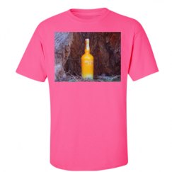 Unisex Ultra Cotton Safety Neon Crewneck Tee