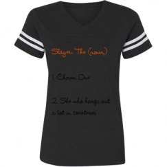 Ladies Relaxed Fit Vintage Sports Tee