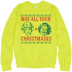 Unisex Neon Crewneck Sweatshirt