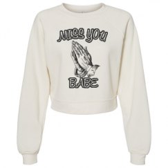 Women's Raglan Pullover Fleece