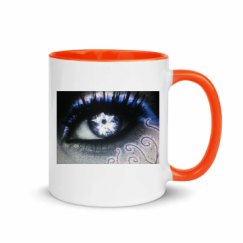 11oz Ceramic Mug with Color Inside