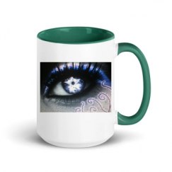 15oz Ceramic Mug with Color Inside