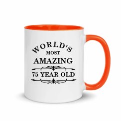 11oz Ceramic Mug with Color Inside