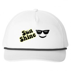 Snapback Five-Panel Rope Hat