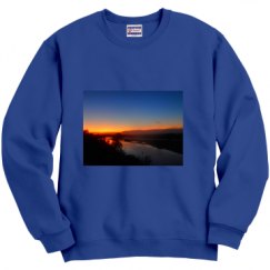 Unisex Film and Foil Crewneck Sweatshirt