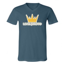 Unisex V-Neck Jersey Tee