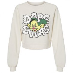 Women's Raglan Pullover Fleece