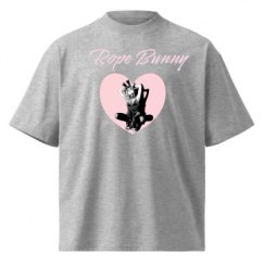 Unisex Organic Oversized High Neck T-Shirt