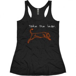 Ladies Slim Fit Super Soft Racerback Triblend Tank
