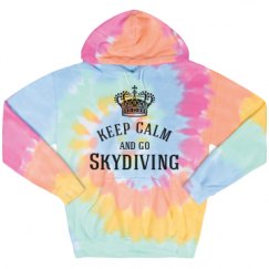 Unisex Tie-Dye Fleece Hoodie