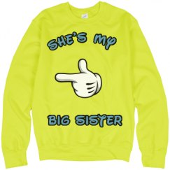 Unisex Neon Crewneck Sweatshirt