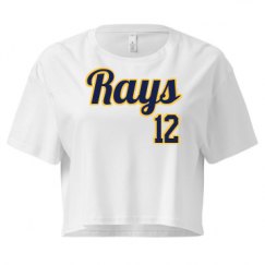 Ladies Festival Cali Crop Top Tee