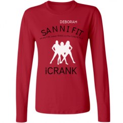 Ladies Relaxed Fit Basic Long Sleeve Tee