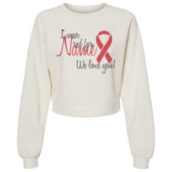 Women's Raglan Pullover Fleece