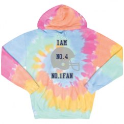 Unisex Tie-Dye Fleece Hoodie