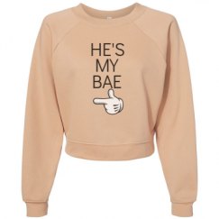 Women's Raglan Pullover Fleece