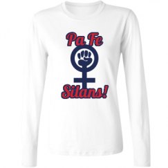 Ladies Relaxed Fit Basic Long Sleeve Tee