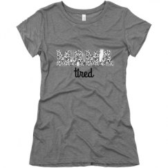 Ladies Slim Fit Super Soft Triblend Tee