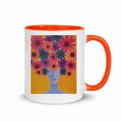 11oz Ceramic Mug with Color Inside