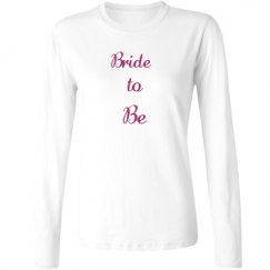 Ladies Relaxed Fit Basic Long Sleeve Tee