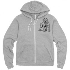 Unisex Fleece Full Zip Midweight Hoodie