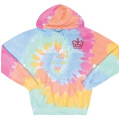 Unisex Tie-Dye Fleece Hoodie