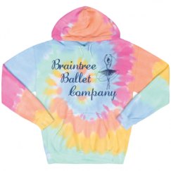 Unisex Tie-Dye Fleece Hoodie