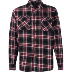 Unisex Long Sleeve Plaid Flannel Shirt