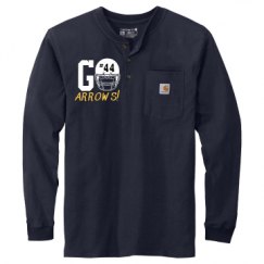 Unisex Carhartt Long Sleeve Henley Tee 