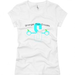 Ladies Slim Fit Basic Promo Jersey Tee