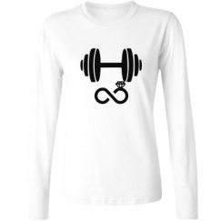 Ladies Relaxed Fit Basic Long Sleeve Tee