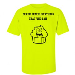 Unisex Ultra Cotton Safety Neon Crewneck Tee