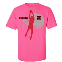 Unisex Ultra Cotton Safety Neon Crewneck Tee