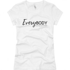 Ladies Slim Fit Basic Promo Jersey Tee