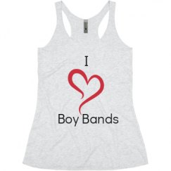 Ladies Slim Fit Super Soft Racerback Triblend Tank