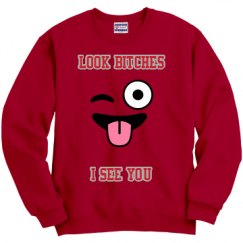 Unisex Film and Foil Crewneck Sweatshirt