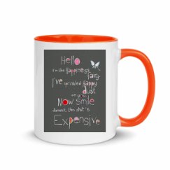 11oz Ceramic Mug with Color Inside