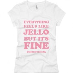 Ladies Slim Fit Basic Promo Jersey Tee