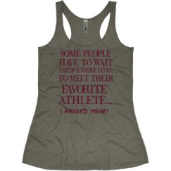 Ladies Slim Fit Super Soft Racerback Triblend Tank