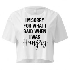 Ladies Festival Cali Crop Top Tee