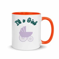 11oz Ceramic Mug with Color Inside