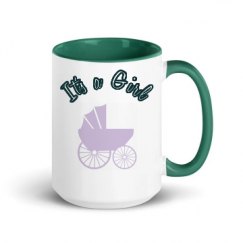 15oz Ceramic Mug with Color Inside