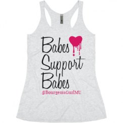 Ladies Slim Fit Super Soft Racerback Triblend Tank