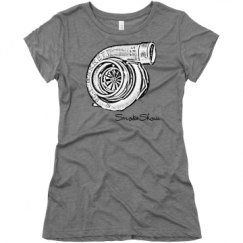 Ladies Slim Fit Super Soft Triblend Tee