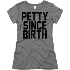 Ladies Slim Fit Super Soft Triblend Tee