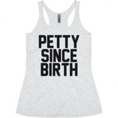 Ladies Slim Fit Super Soft Racerback Triblend Tank