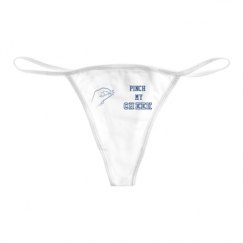 Basic White Thong Underwear