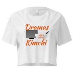 Ladies Festival Cali Crop Top Tee